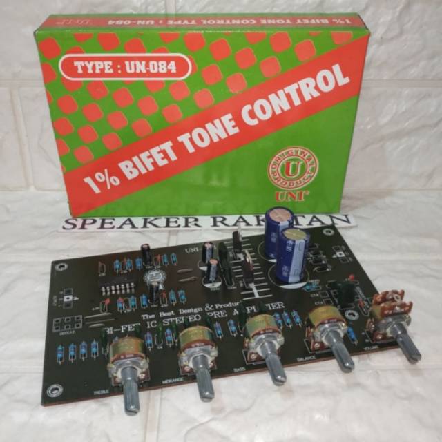 Kit Tone control stereo BIFET UN-084