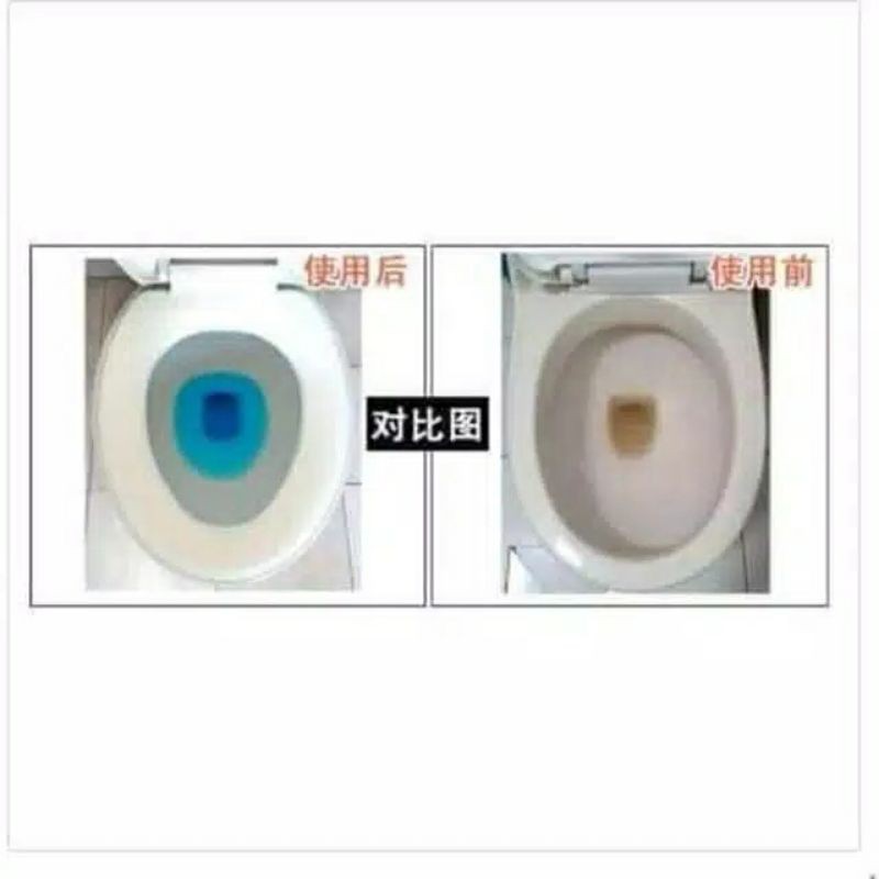 TABLET BIRU PEMBERSIH PENYEGAR TOILET 50 gr BUKAN BAGUS SI BIRU A