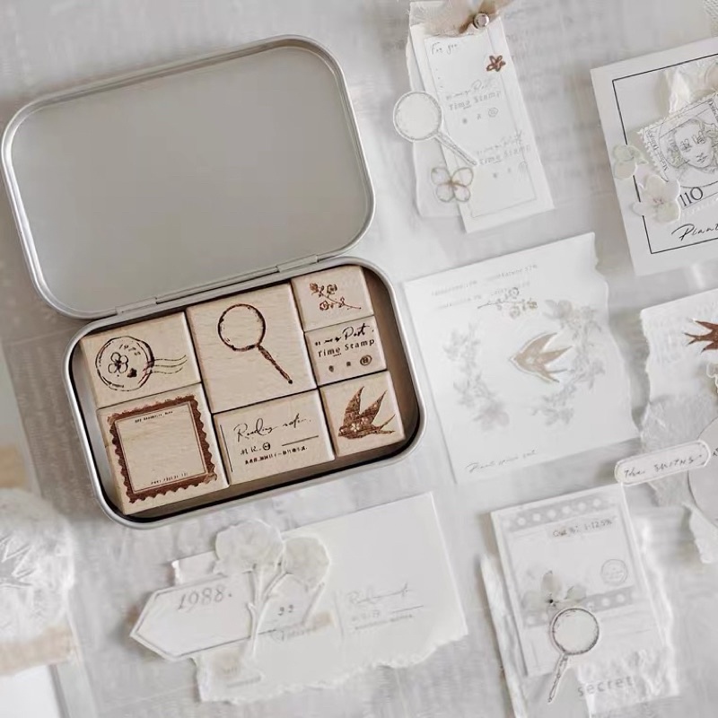 

Freckles Tea Love Letter Rubber Stamps