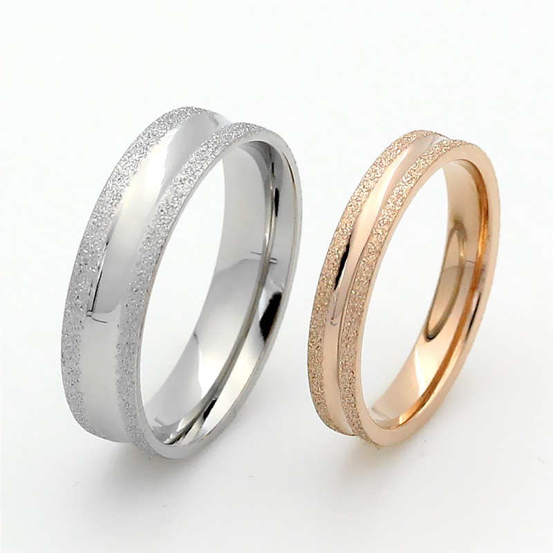 [ BARU ] Cincin Couple Perhiasan Titanium Couple Ring Tunangan / Nikah / Pasangan / Kawin C065