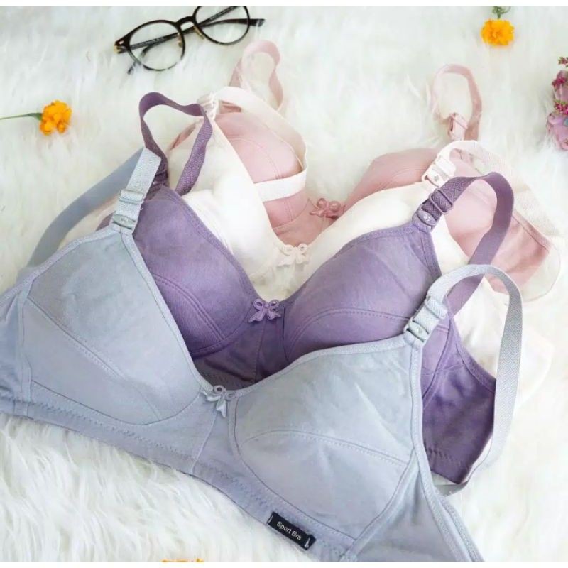 BH SPORT WANITA / BH TANPA KAWAT / NUGROS FIDILLA