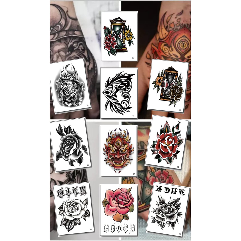 Tatto temporary 2019 murah keren model HR