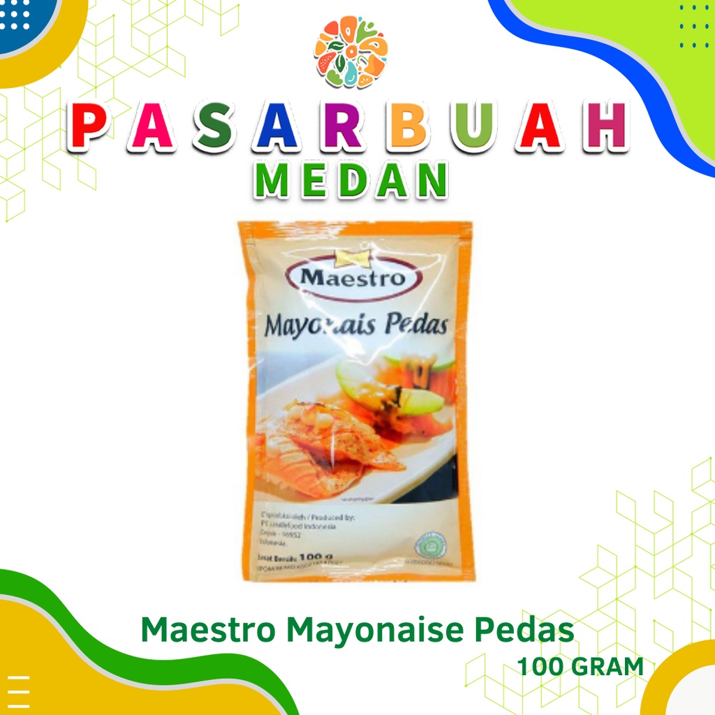 

Distributor Maestro Mayonaise Pedas 100 Gram - Pasar Buah Medan