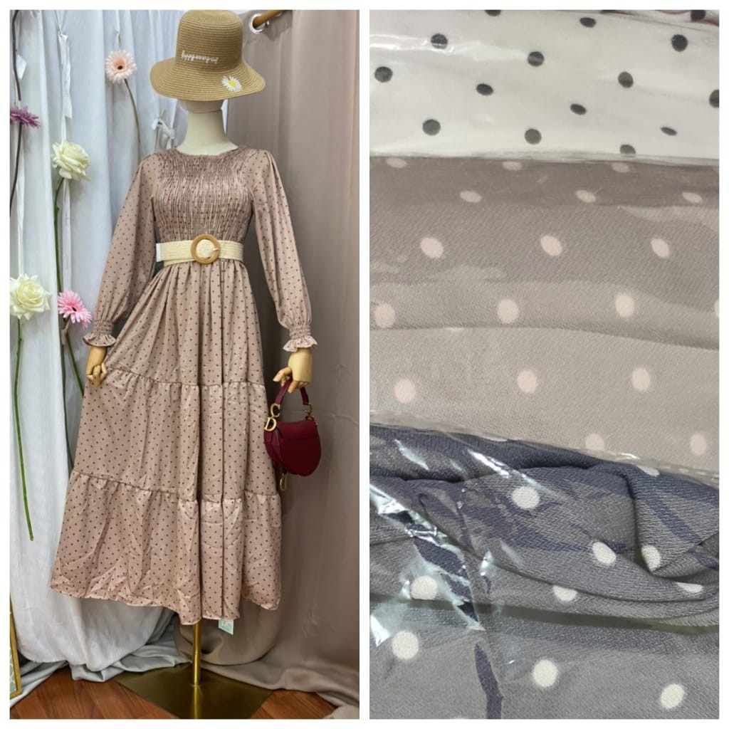 gamis bkk polka