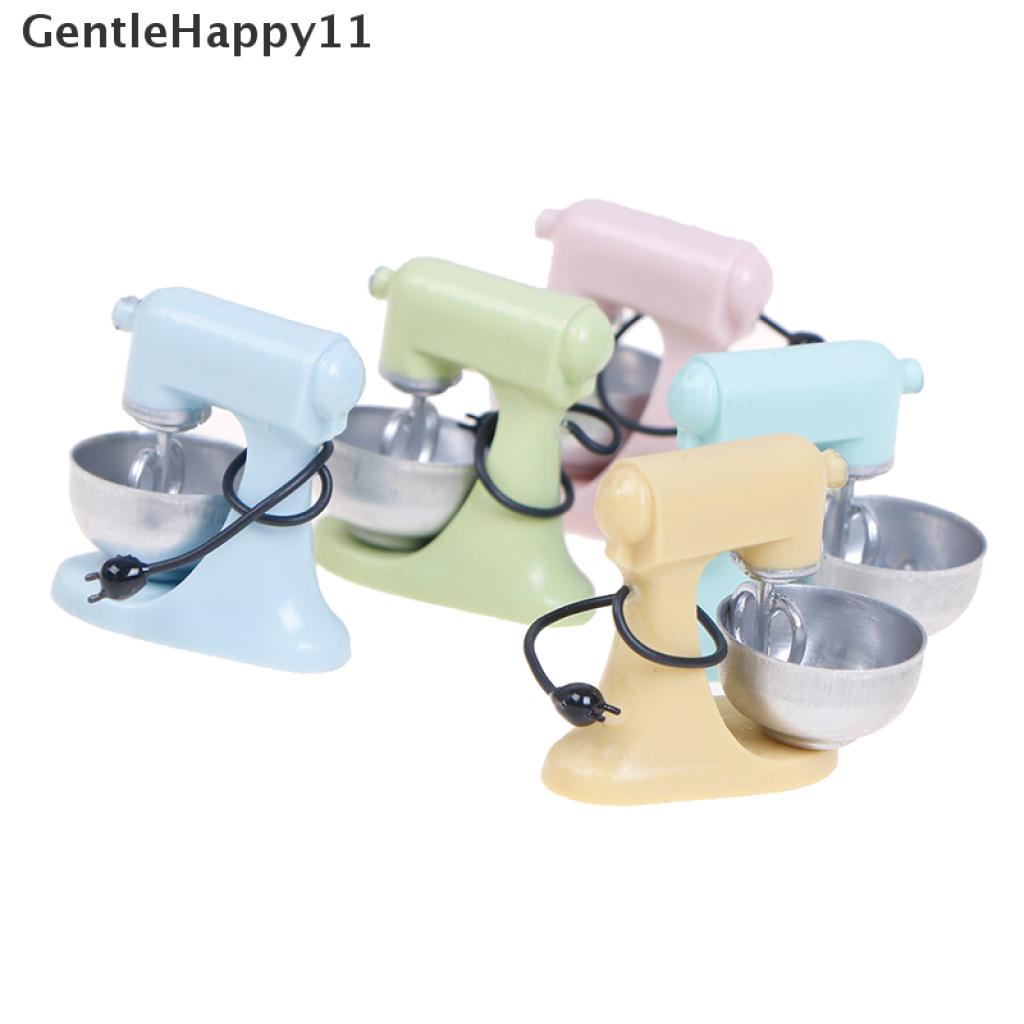 Gentlehappy Mainan Miniatur Mixer Modern Skala 1: 12 Untuk Aksesoris Dapur Rumah Boneka