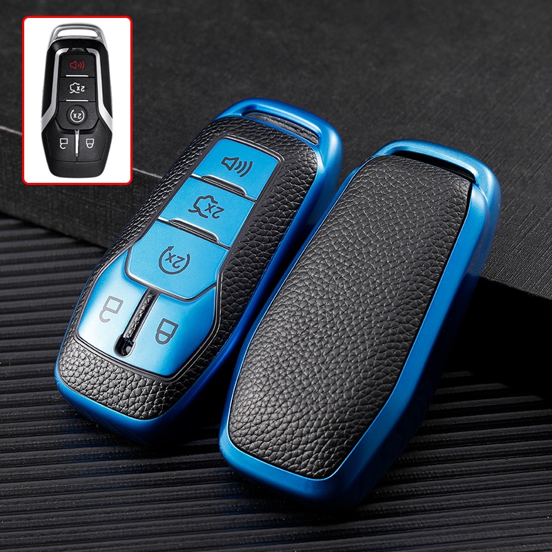 Casing Kunci Remote Mobil Bahan TPU Untuk Ford Fusion Mondeo Mustang F 150 Explorer Edge 2015 2016 2017 2018