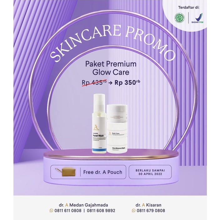 Promo Paket Produk Glowing Skincare BPOM