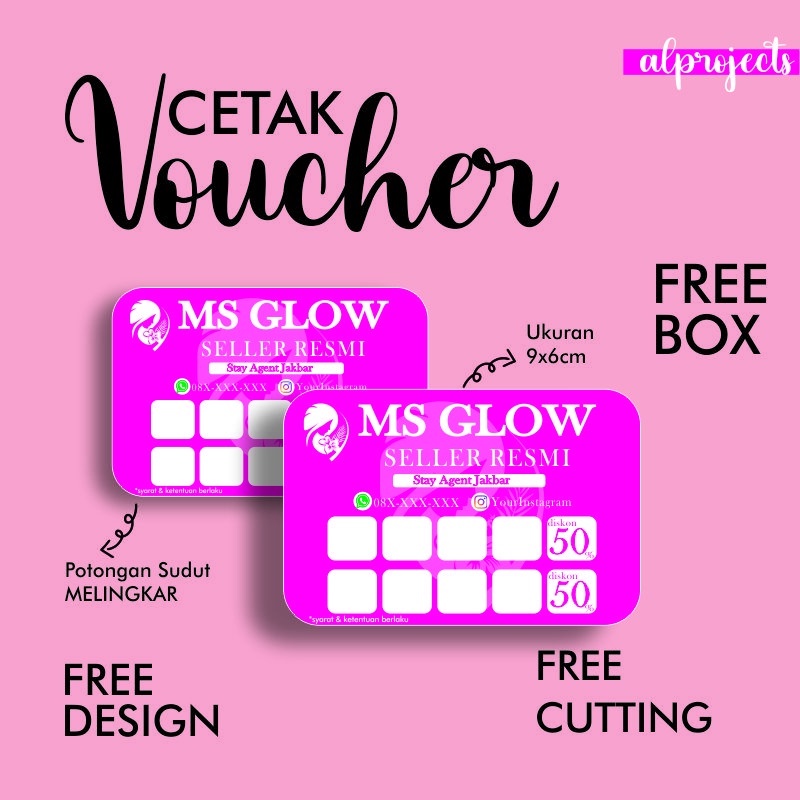 

CETAK VOCER | CETAK MEMBER CARD MS GLOW