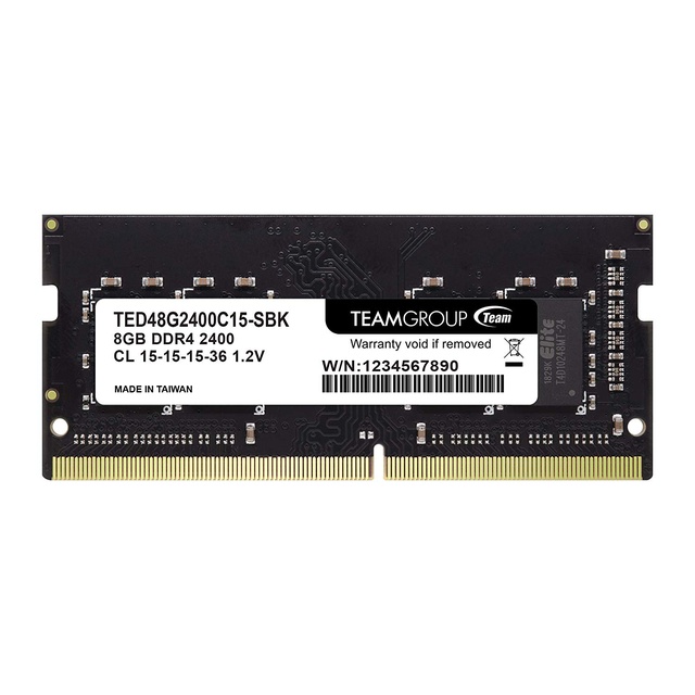 Teamgroup Notebook Memory DDR4 8GB 2400Mhz ( 19200 ) 1.2V