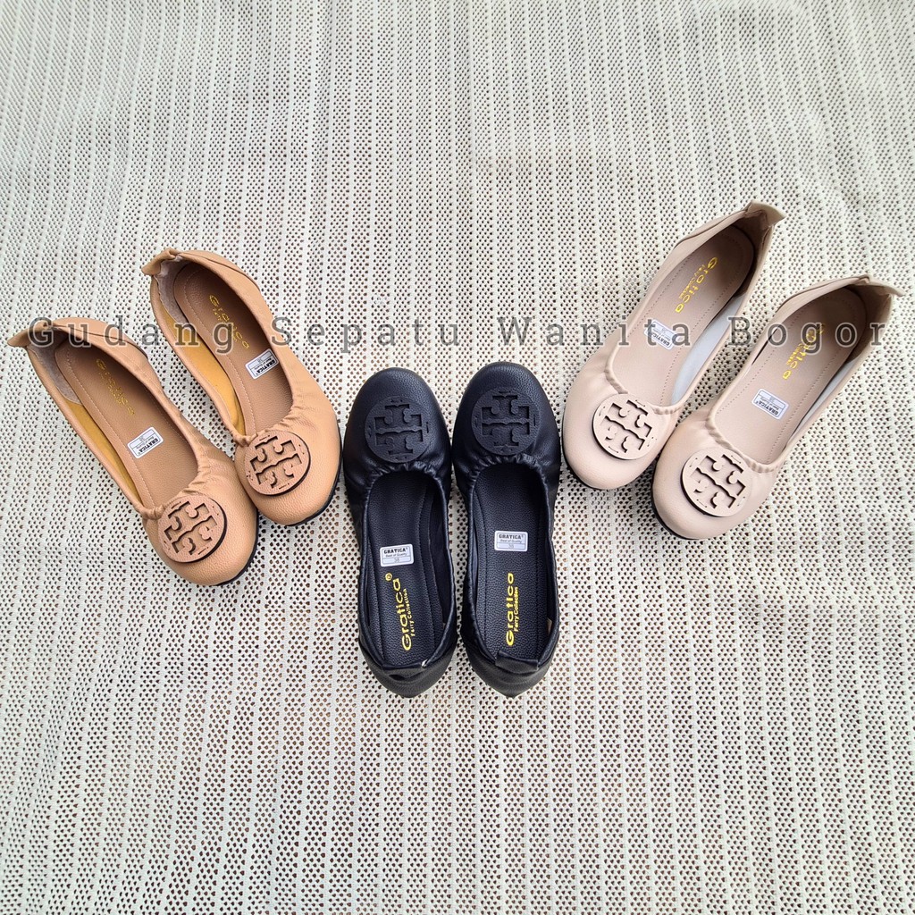 Gratica Sepatu Balet Wanita Flat Shoes Terbaru AP 80