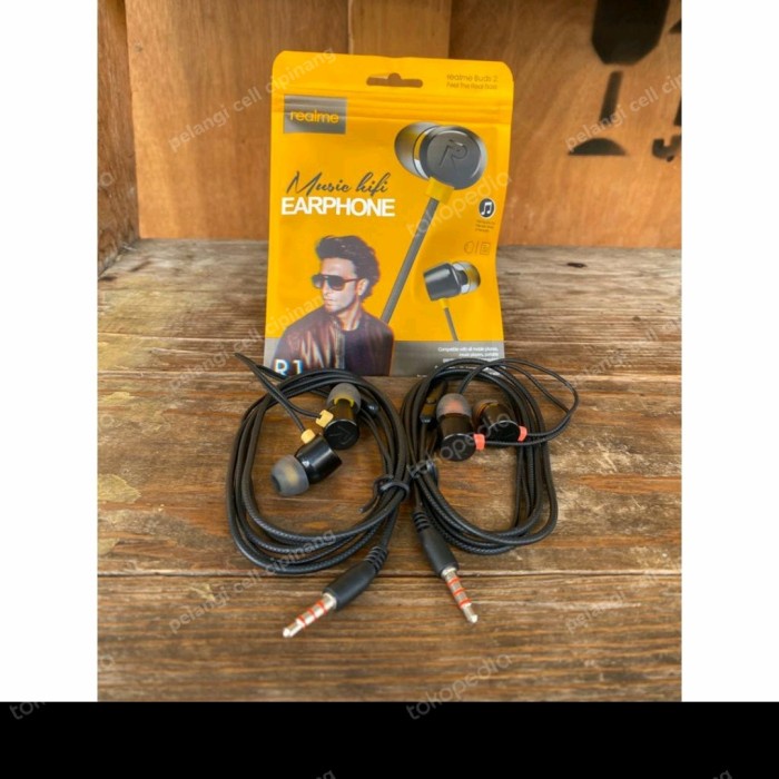 HEADSET REALME ORIGINAL atau HANSFREE REALME ORIGINAL