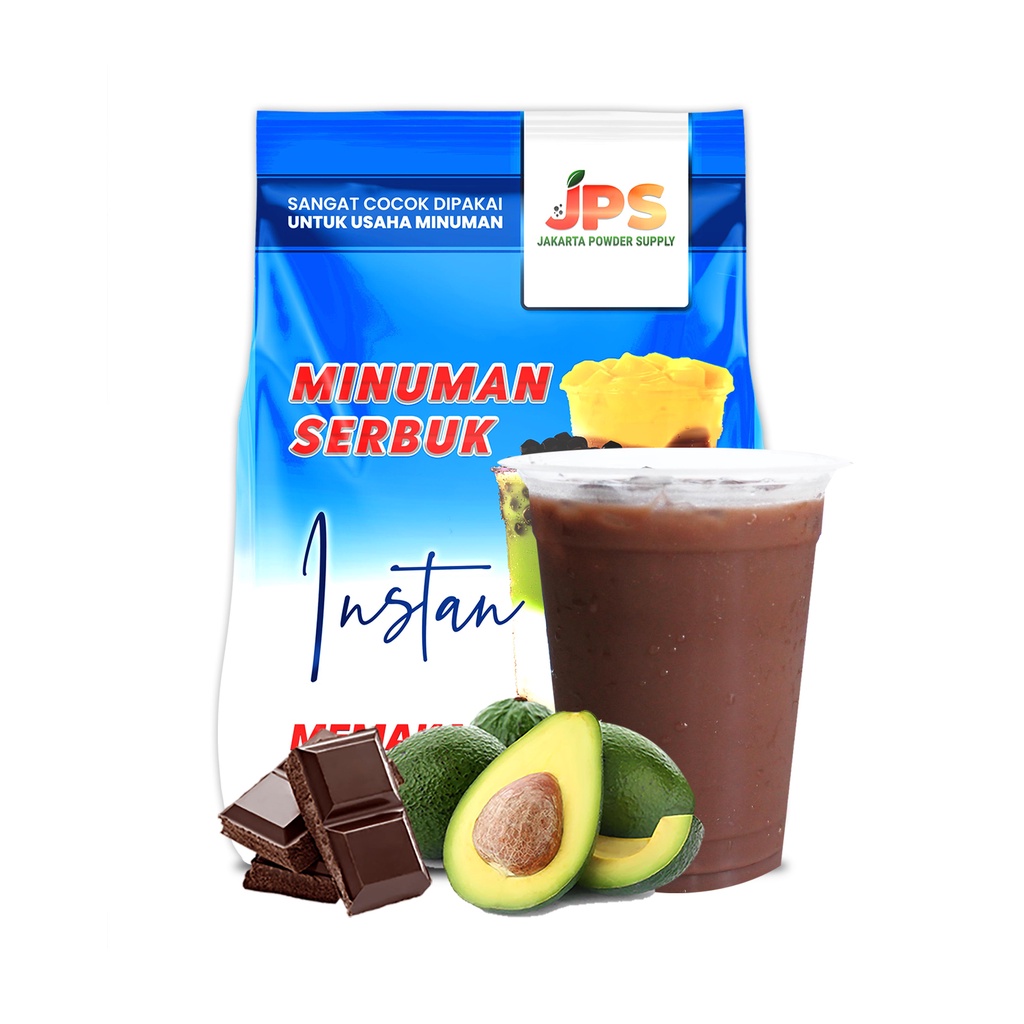 

JPS Choco Avocado Mix Serbuk Powder Bubuk Minuman 1 Kg