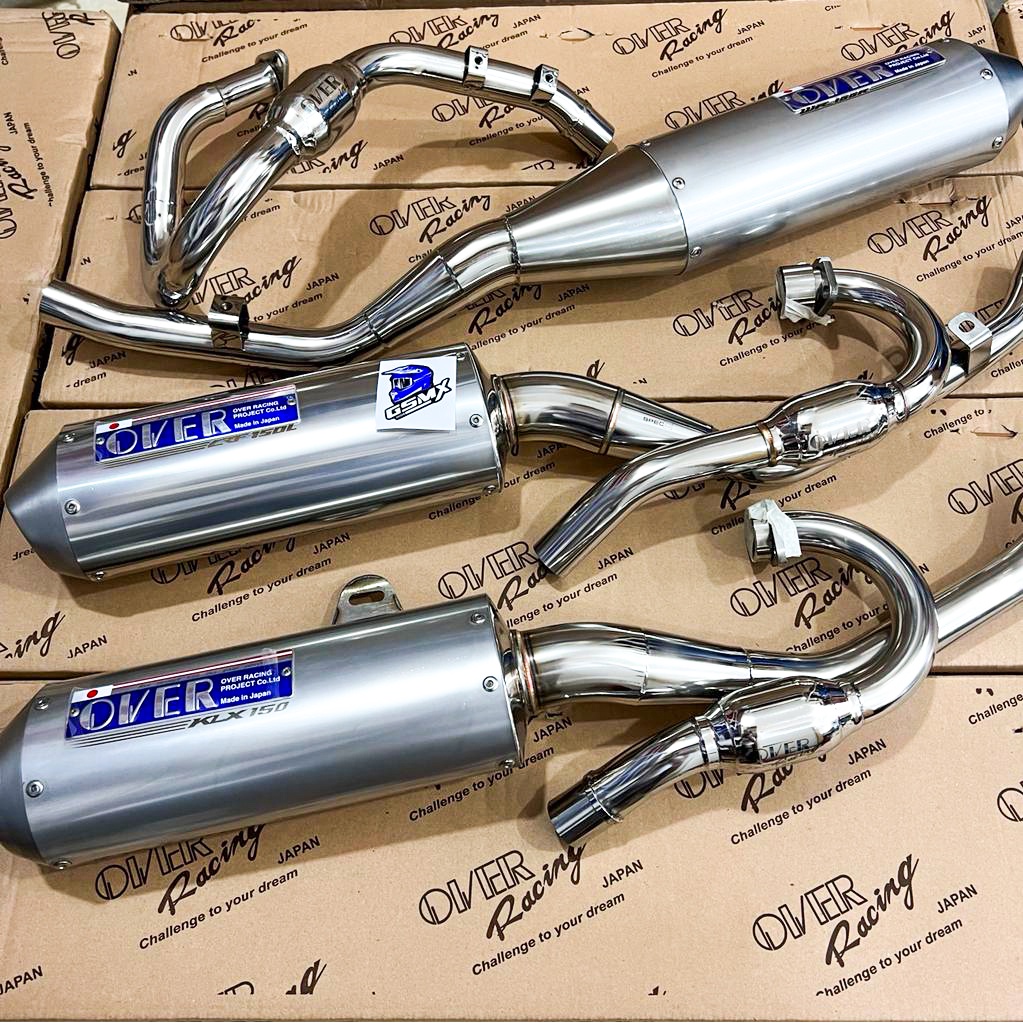 KNALPOT OVER RACING JAPAN KLX BF WR 155 CRF 150 WR155 ORIGINAL
