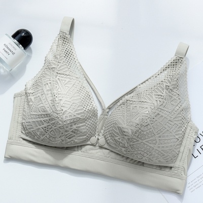 Lace Menyusui bra Sexy Fashion Front Bucklet Menyusui bra