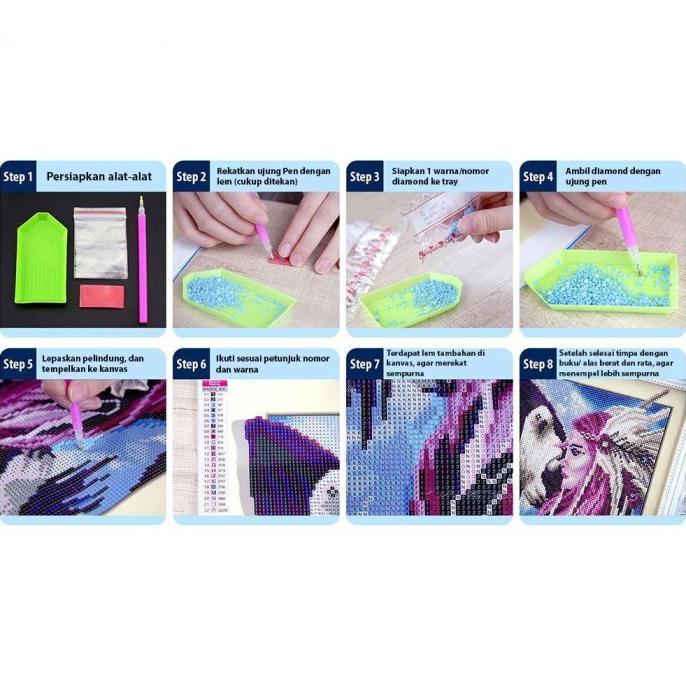 

DIY 5D Diamond Painting Paint By Number Drill Athens Garden 30*40cm