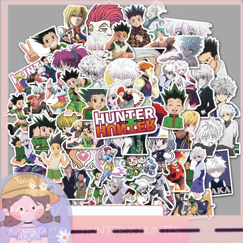 

PROMONew 20/60/100PCS HUNTER X HUNTER Anime Graffiti Sticker PVC Waterproof Sticker Suitcase Refrigerator Computer Guitar Skateboard Car Graffiti Sticker Decal