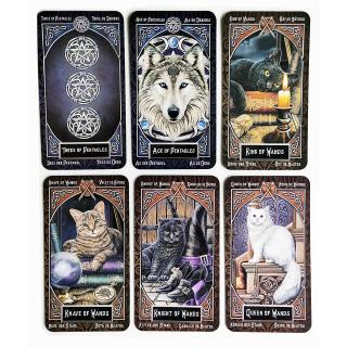 Tarot familiars Cards lisa parker Board Game Deck Spanish 