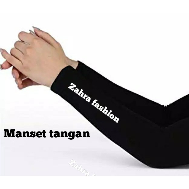 Handshock Manset Tangan Polos / Manset Tangan / Handshock polos tanpa jempol