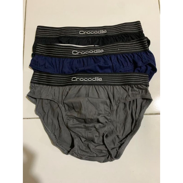 ISI 3 PCS.Sempak pria dewasa crocodile art.247