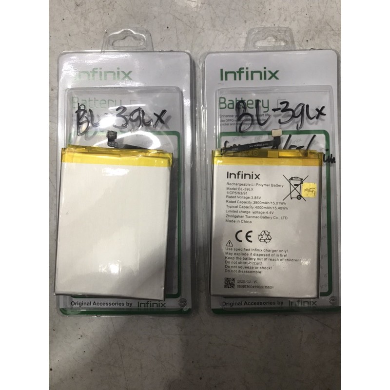 Baterai infinix smart 4/s5/s5 lite BL-39Lx original