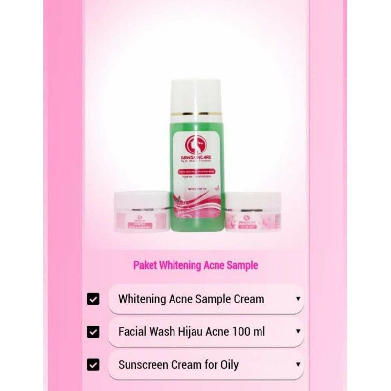 PAKET CREAM SAMPLE DRW SKINCARE