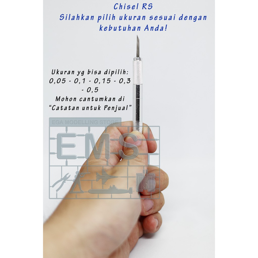 Chisel Gundam / Tools Gundam / Alat Pendukung Modifikasi Model Kit