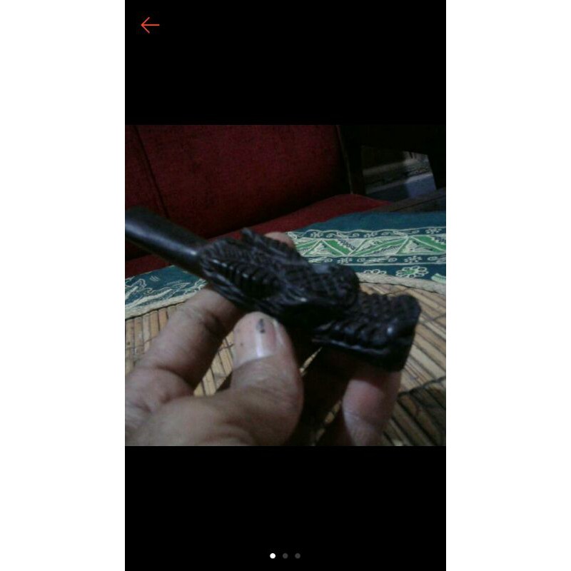 PIPA ONCE UKIR NAGA HITAM