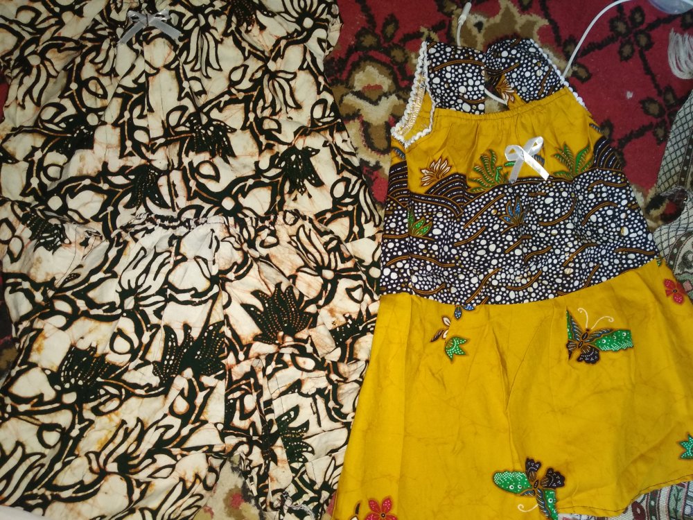 ( Diobras ) Daster Yukensi Anak/baju Tidur Anak/baju Santai Anak/baju Harian Anak/batik Anak