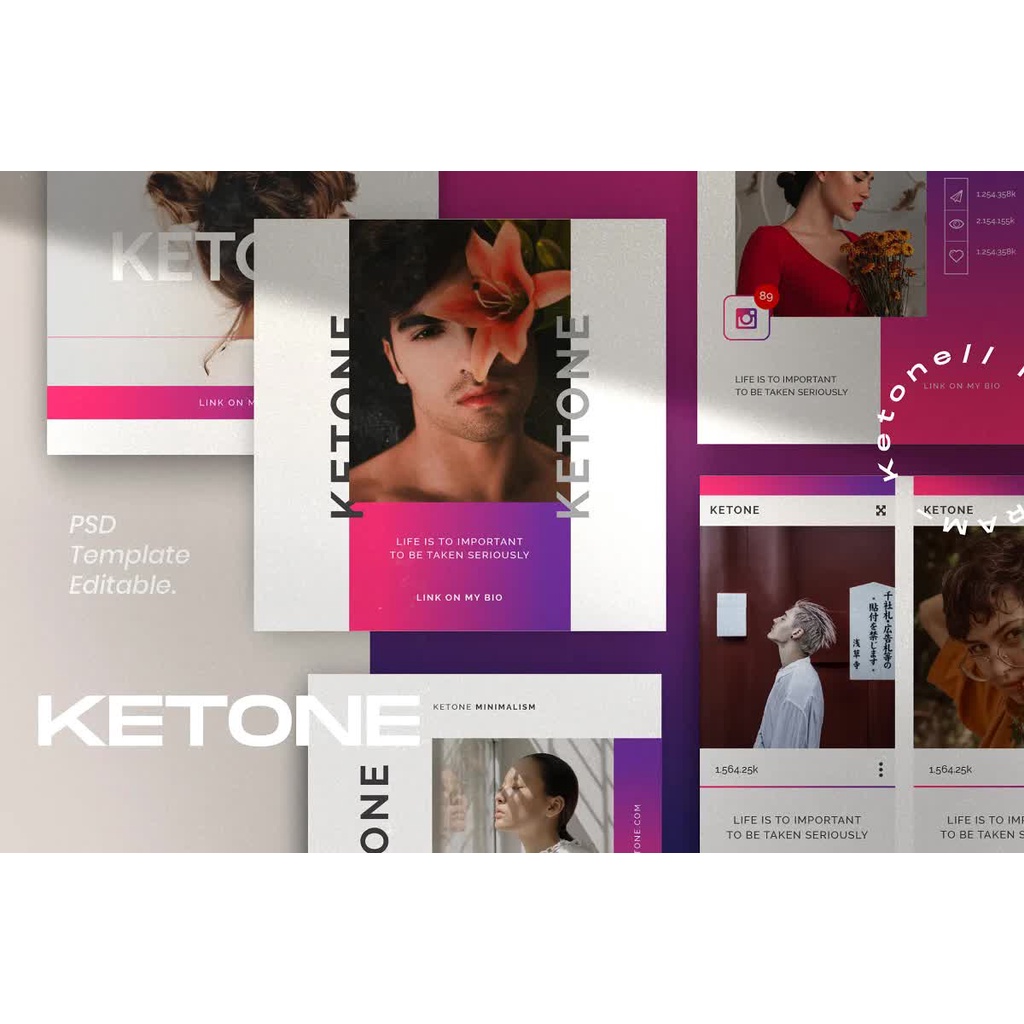 Best Bundle INSTAGRAM Media Kit - Photoshop