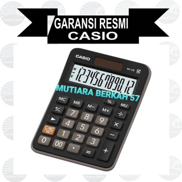 

Alat Menghitung Kalkulator CASIO MX-12B 12 Digit Termurah