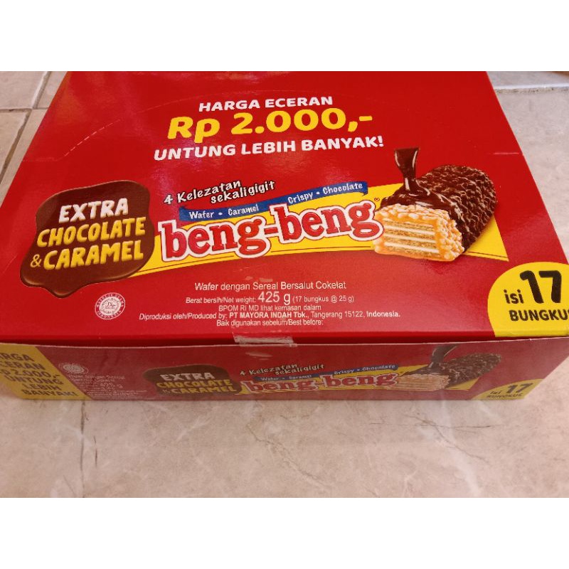 Jual Beng Beng Chocolate Crisp Wafer X G Shopee Indonesia