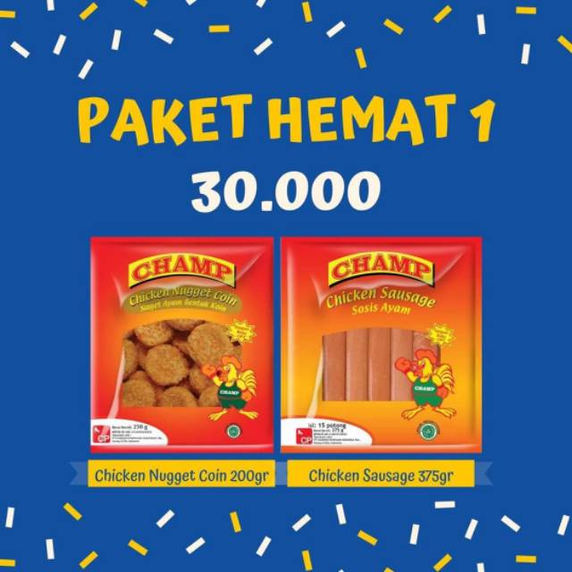 

Paket hemat 1