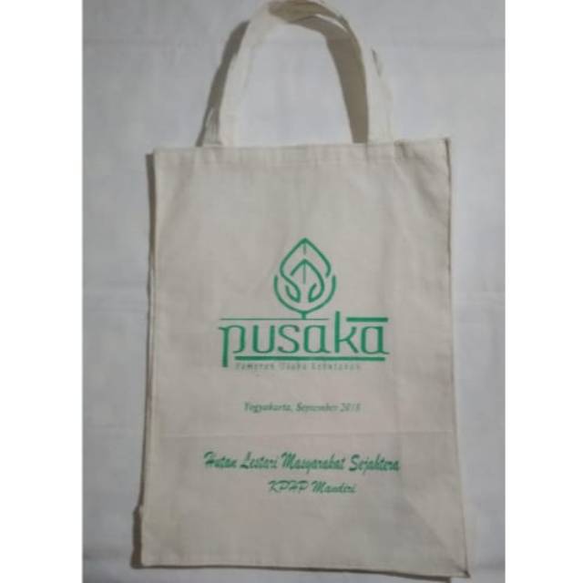 

souvenir tas kain blancu premium