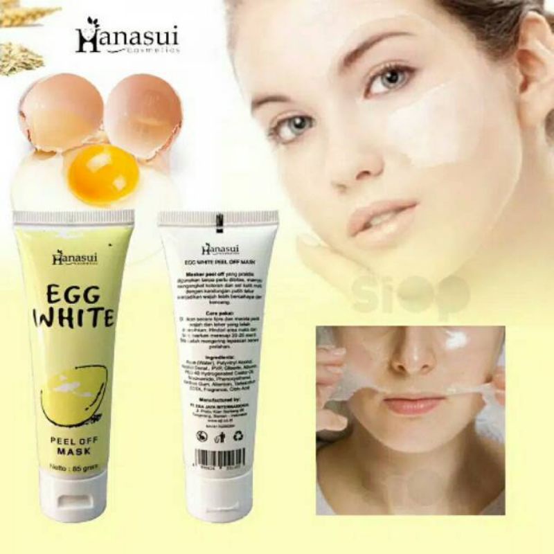 Medan Termurah Egg white masker Hanasui Masker Telur