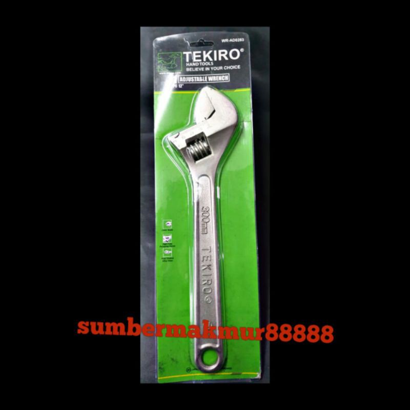 Kunci inggris 12" tekiro