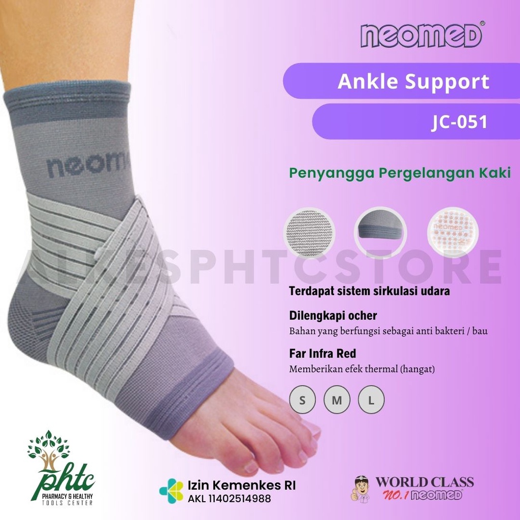 NEOMED JC-051 Ankle Support l Neo Med Smart Support JC 051 Neo Ankle Smart Support