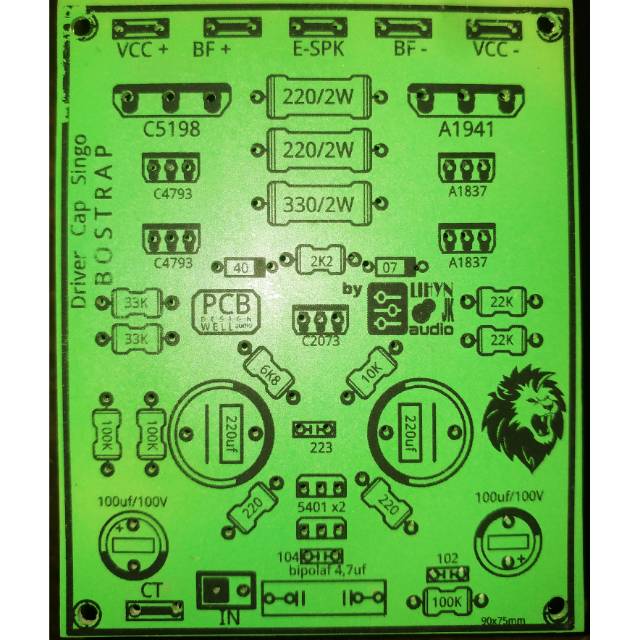 Pcb driver dcs bostrap