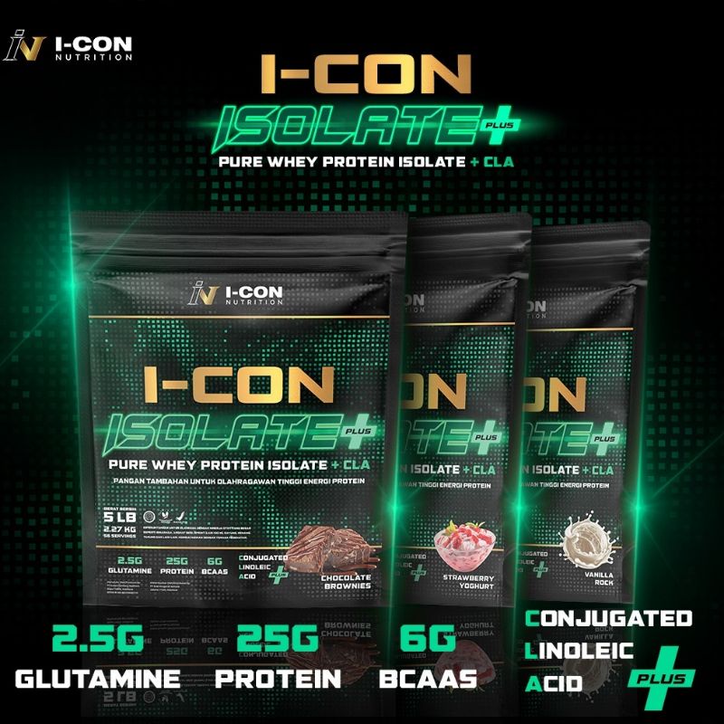 Isolate Whey Protein Icon Isolate + 10LB