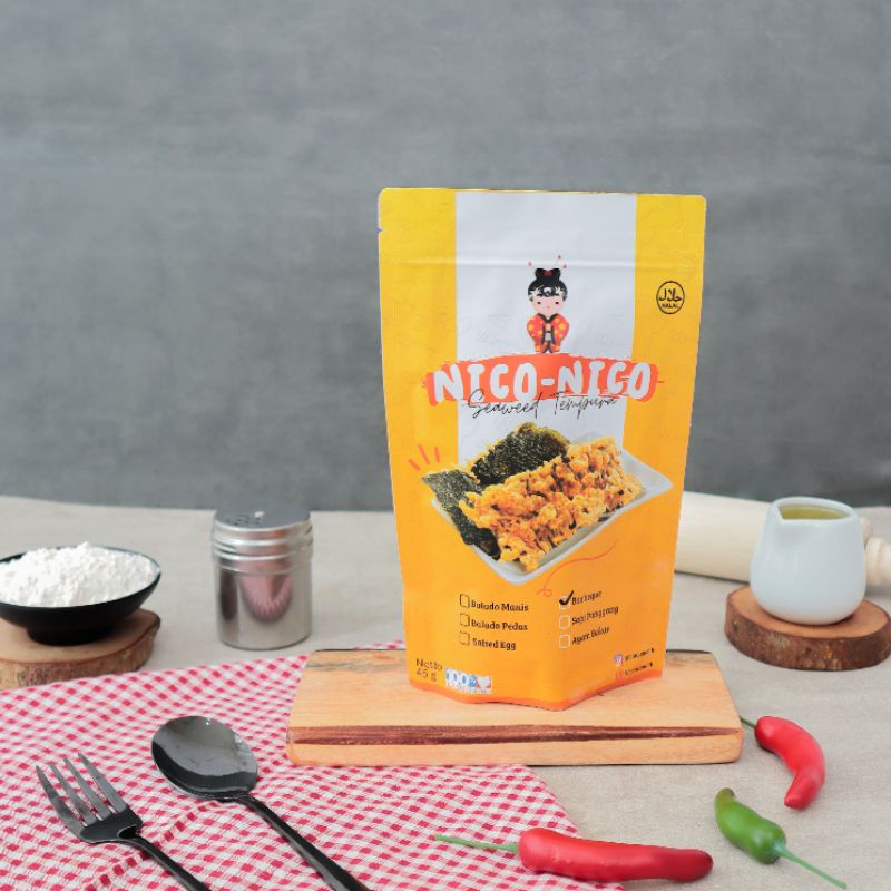 

MURAH!!! Tempura Seaweed rasa Barbeque