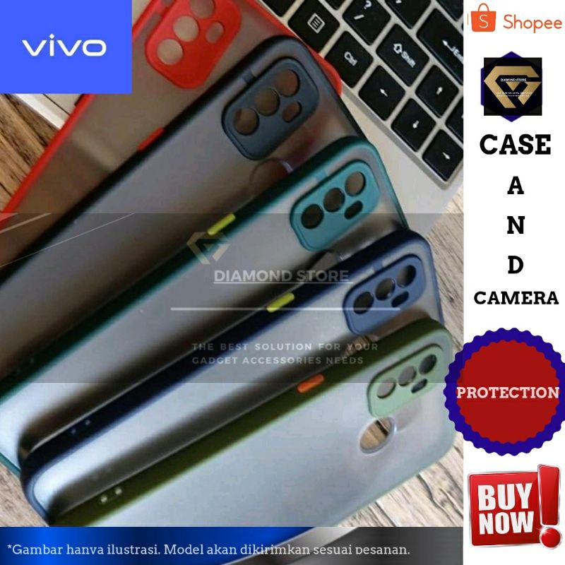 VIVO MY CHOICE CASE HYBRID MATTE FUZE DOVE CASING V25 V25E T1 Y01 Y02 Y12s Y15S Y16 V25 Y17 Y19 Y20 Y20S Y21s Y21 2021 Y33s Y30 Y30i Y50 Y51 Y53s Y75 5G Y91 Y93 Y95 S1 PRO V11 V15 V15 V25 PRO V19 V20 V20SE V21 V23E V23 4G 5G Z1 Y33T Y33S Y21S Y22 Y35 2022