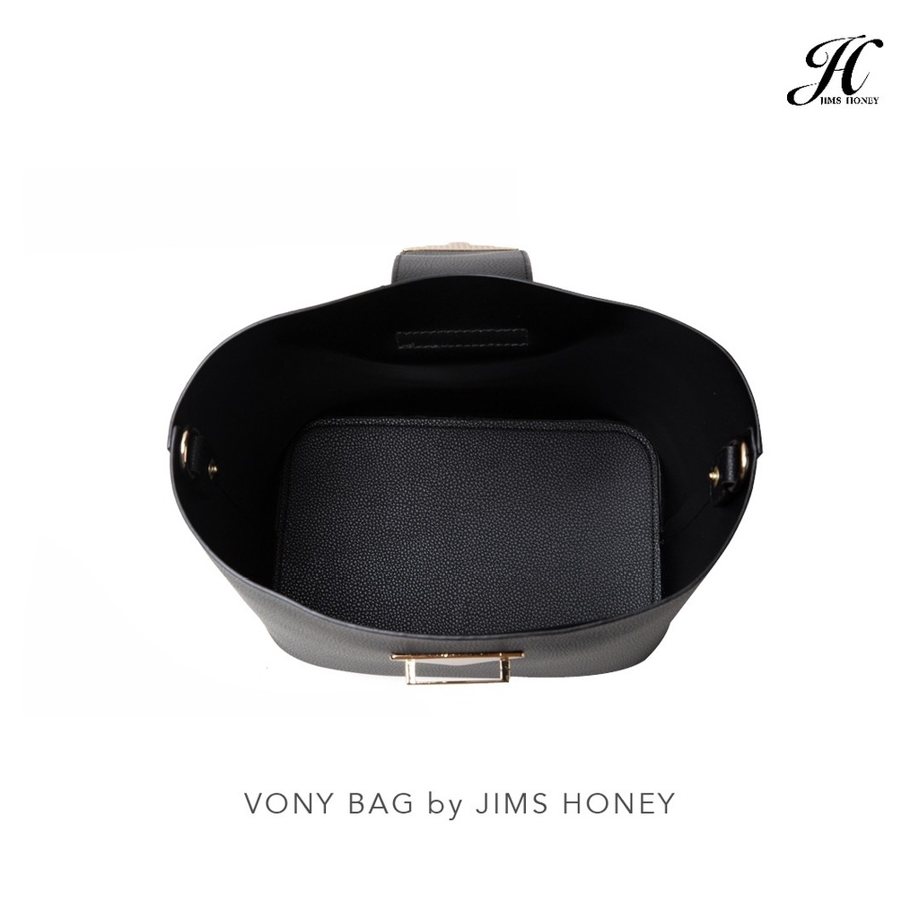 VONY Bag Jims Honey Tas Wanita Besar Kerja Simple Muat Banyak Fashion Trandy Original