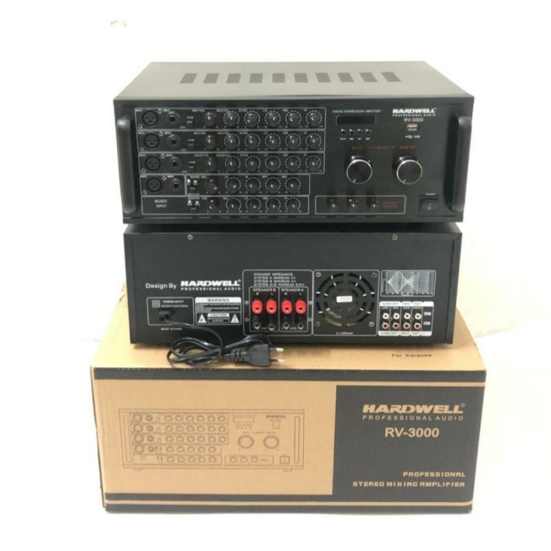 ampli power hardwell Rv 3000. USB/bluetooth