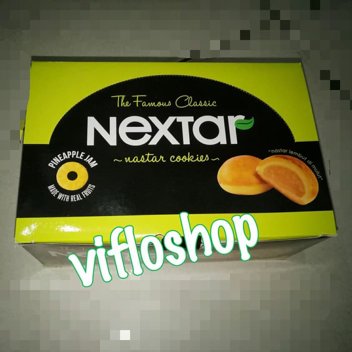 

[GARANSI] Grosir & Ecer Biskuit Nextar (Nanas/Brownies) Kemasan Box (10 x 42 gr)
