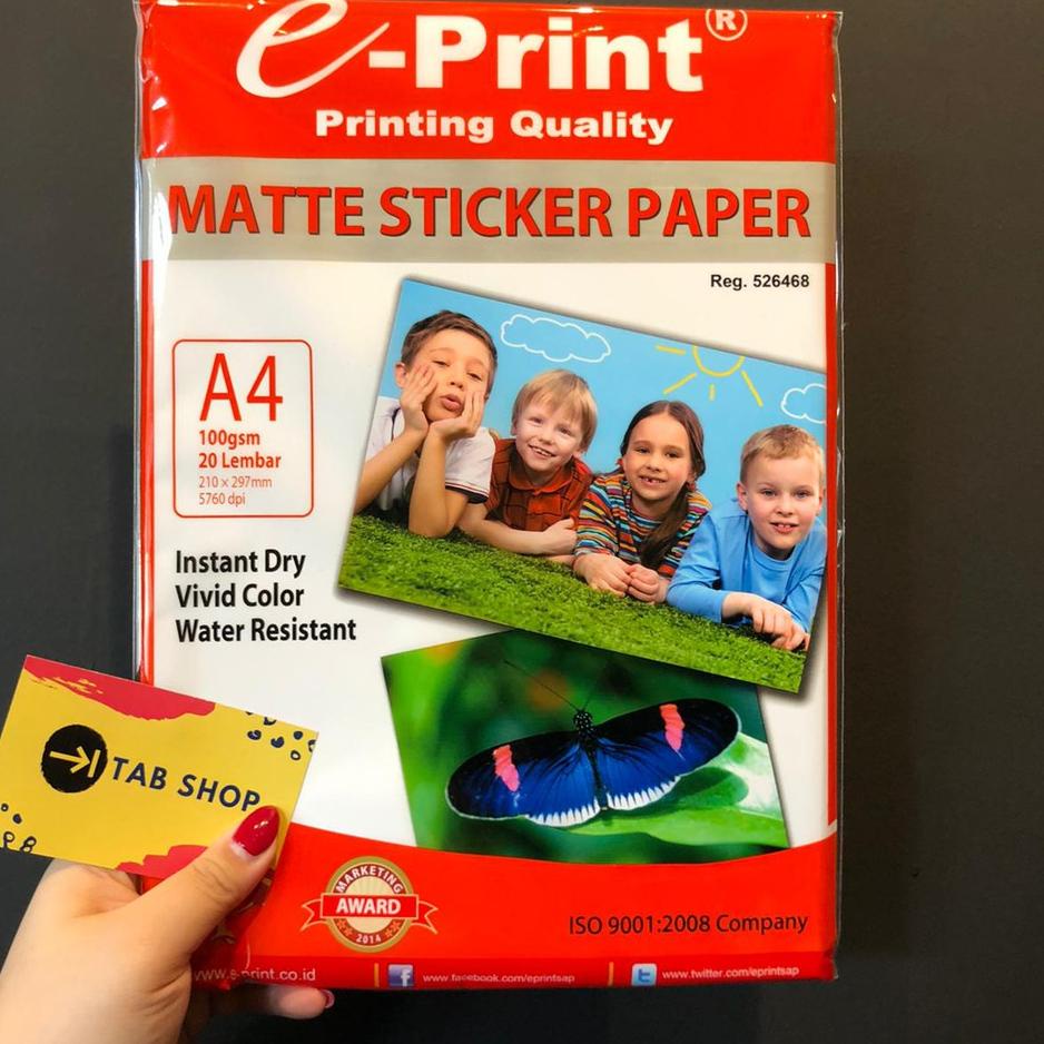 

Flash Sale - matte sticker paper eprint
