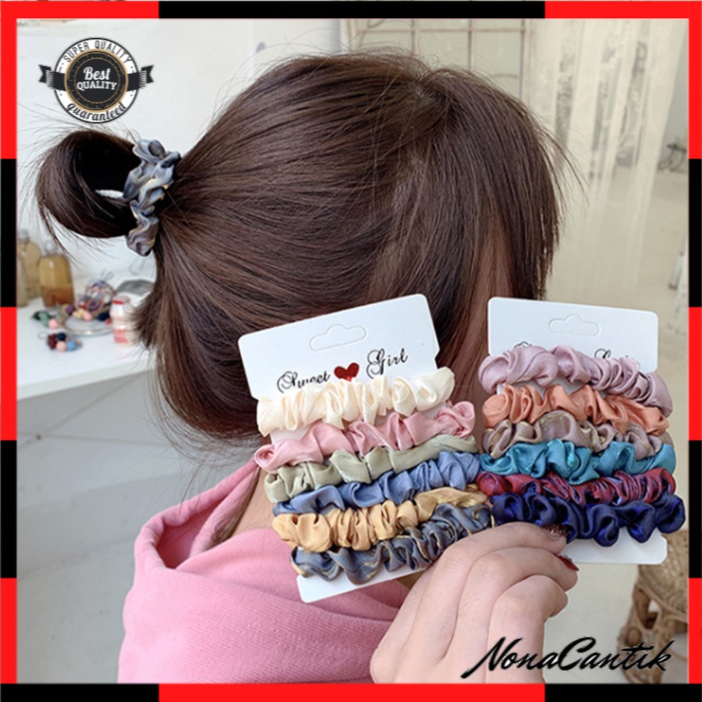 [5pcs] Ikat Rambut Scrunchie Korea Set Ini 5pcs