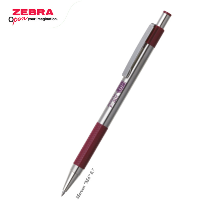 

TERBARU Zebra BALL PEN F-301(L) - MAROON