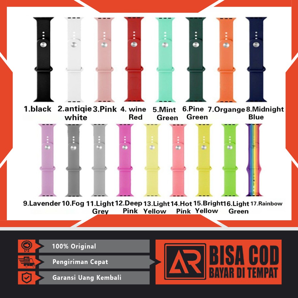 Strap Smartwatch Tali Jam Tangan Pintar T500 T55 Q99 Ft50 T5 Pro Ft30 C200 Strap Silikon Elastis