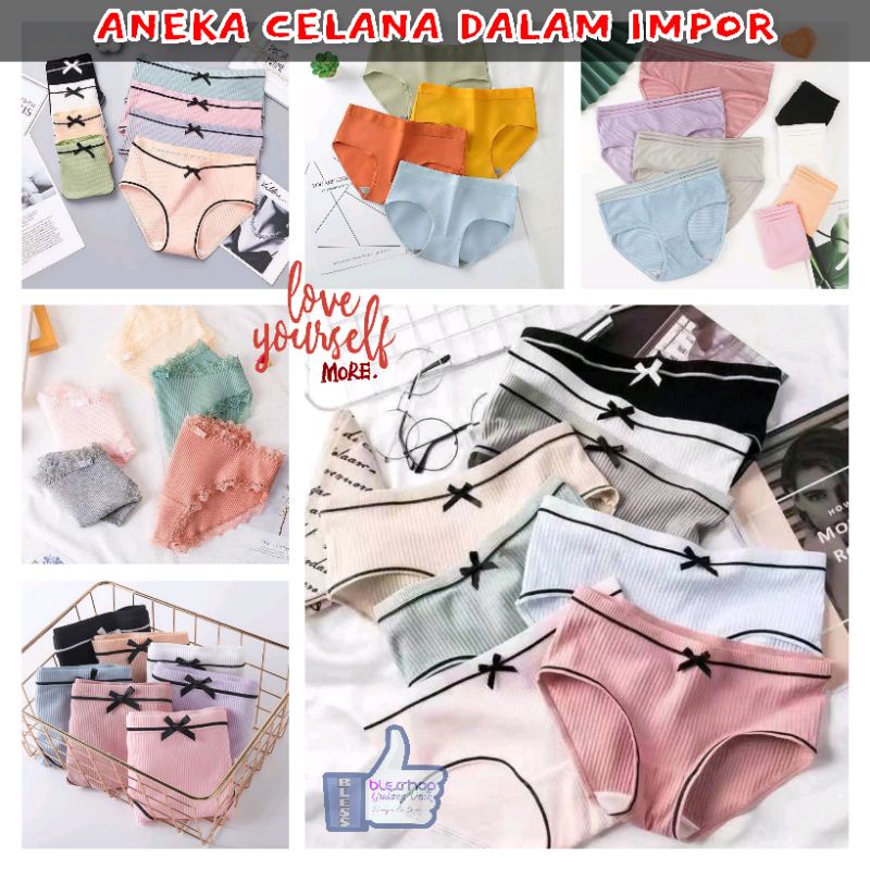 Celana Dalam Jumbo Celana Dalam Wanita CD impor