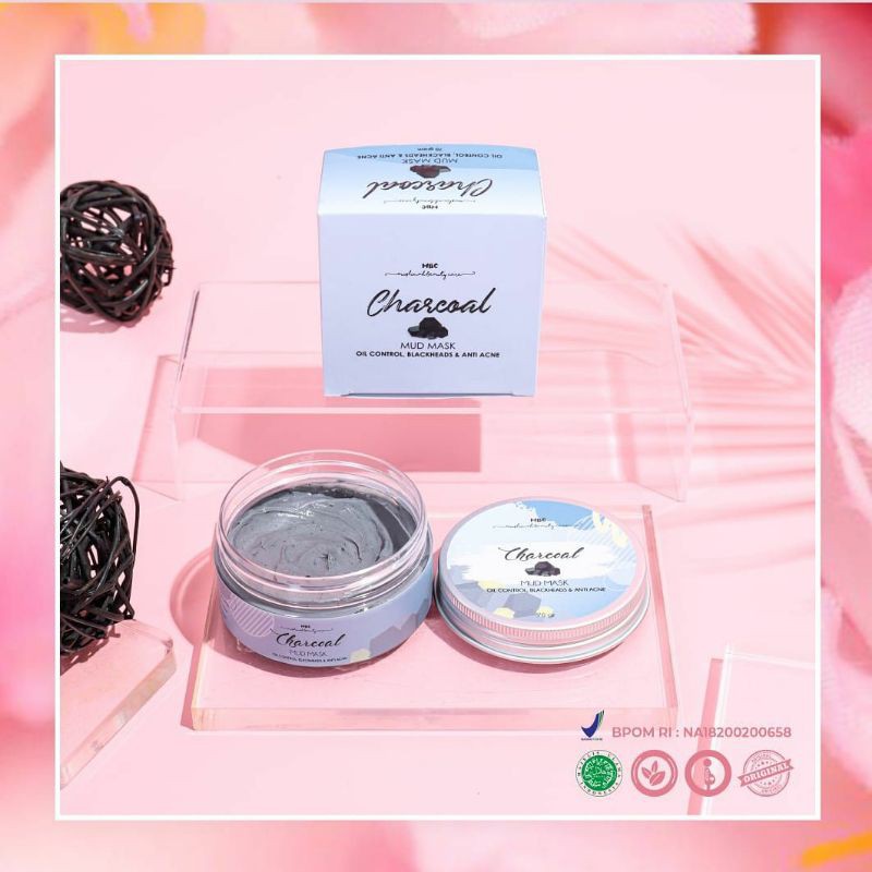 [AGEN RESMI MBC] Mud Mask Charcoal (BISA COD)