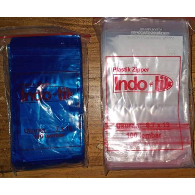 Plastik klip obat HARGA 1 PACK isi 100 lembar plastik zip